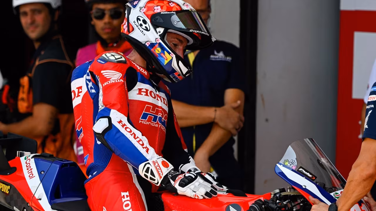 Алейш Эспаргаро на Гран-при Индонезии MotoGP 2026