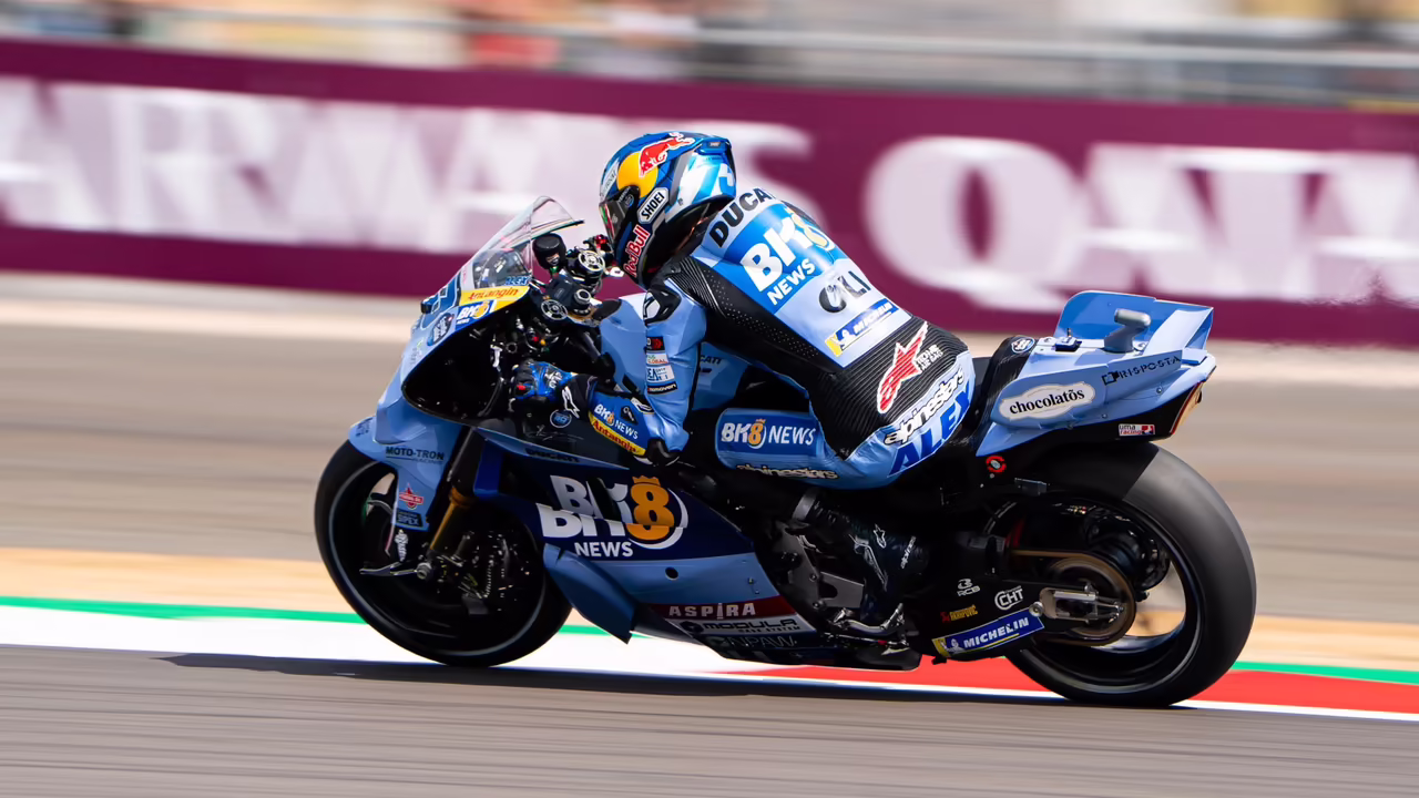 Alex Marquez, 2026 Silverstone MotoGP. © Tony Goldsmith