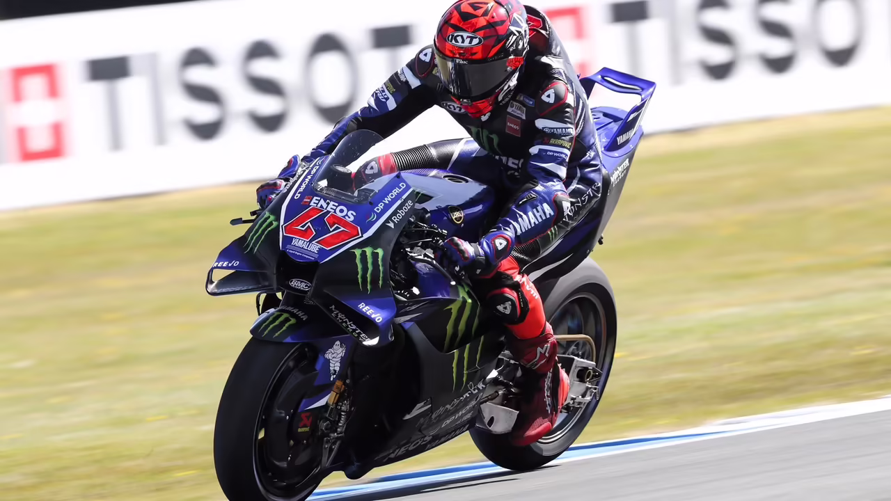 Augusto Fernandez began Friday practice on the standard aero. 2026 Assen MotoGP. © Gold and Goose
