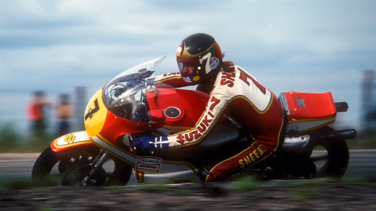 Barry Sheene. © Gold and Goose