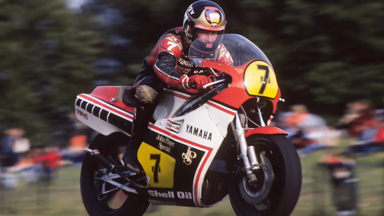 Barry Sheene. © Gold and Goose