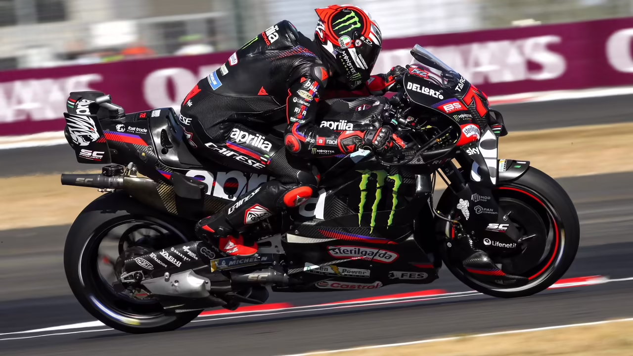 Marco Bezzecchi, 2026 Silverstone MotoGP. © Gold and Goose