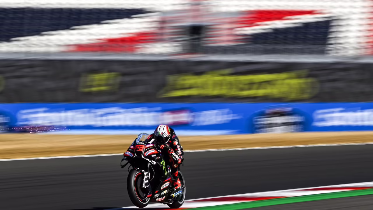 Marco Bezzecchi, 2026 Silverstone MotoGP. © Gold and Goose