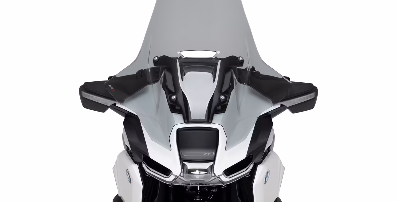 Тонированное туринговое стекло Hornig на BMW R 1300 RT