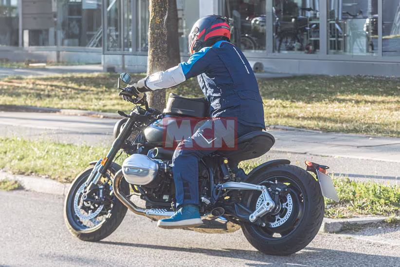 BMW R20 left rear spied in testing