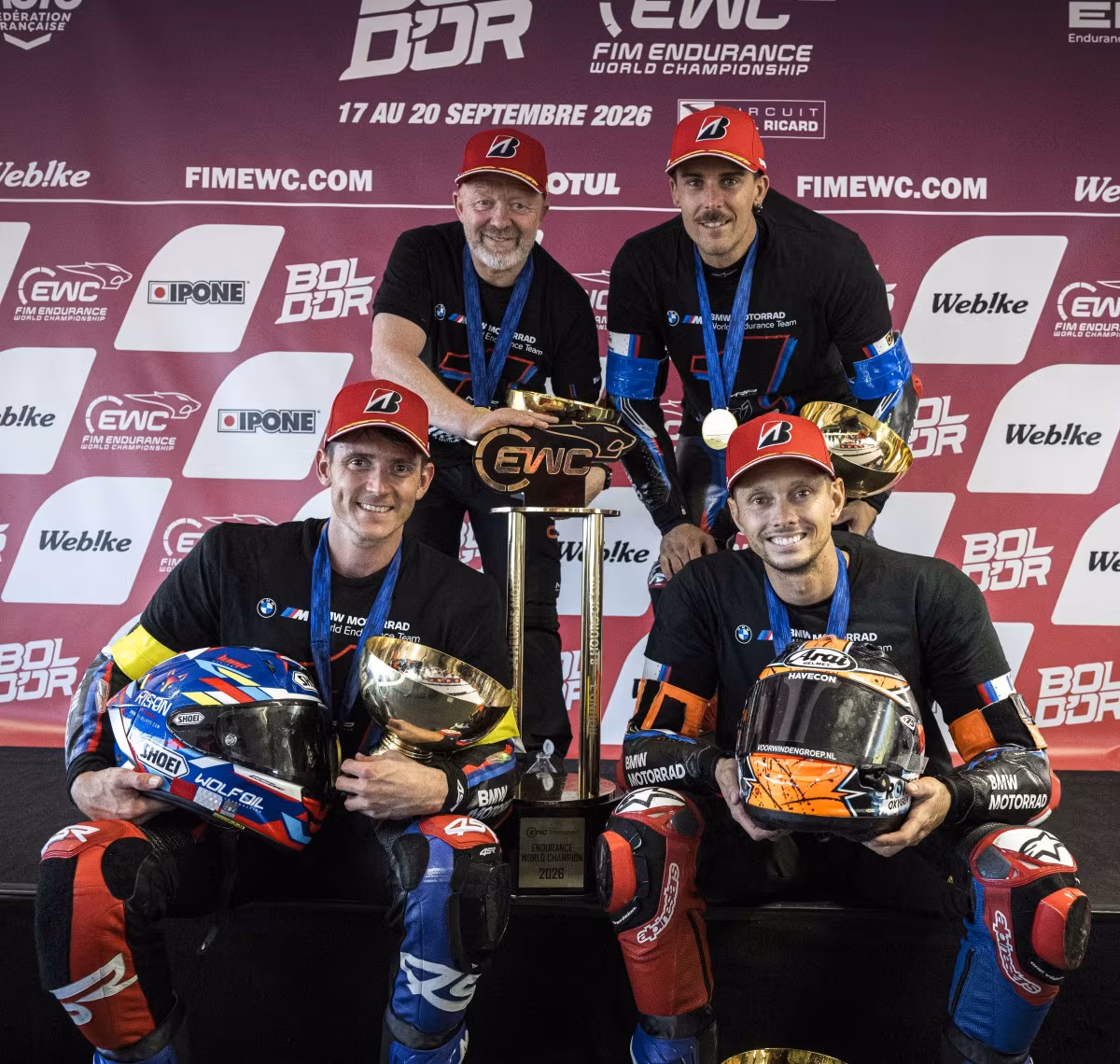 BMW Motorrad World Endurance Team: команда чемпионов мира
