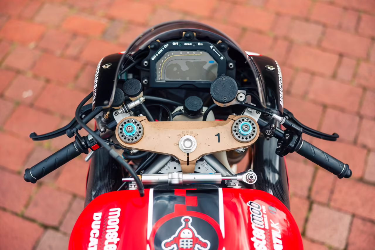 Steve Hislop's BSB Ducati 998RS. Credit: Girardo & Co.