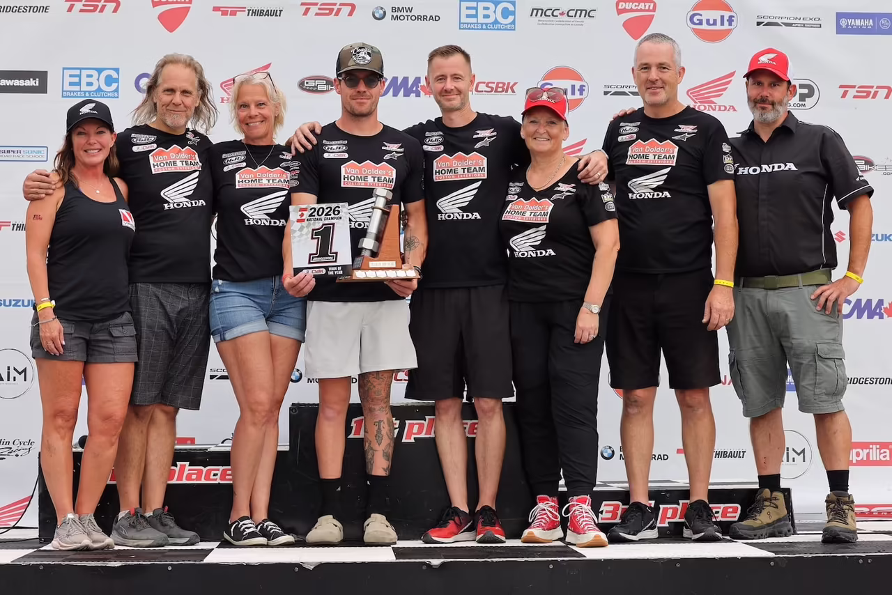 Бен Янг, чемпион Canadian Superbike Championship 2025 года