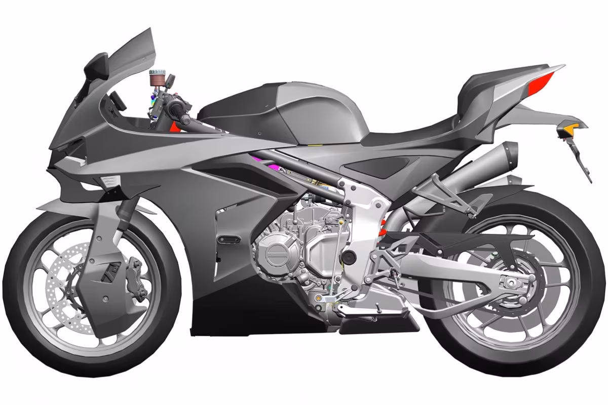 Схема спортбайка Cyclone RC700