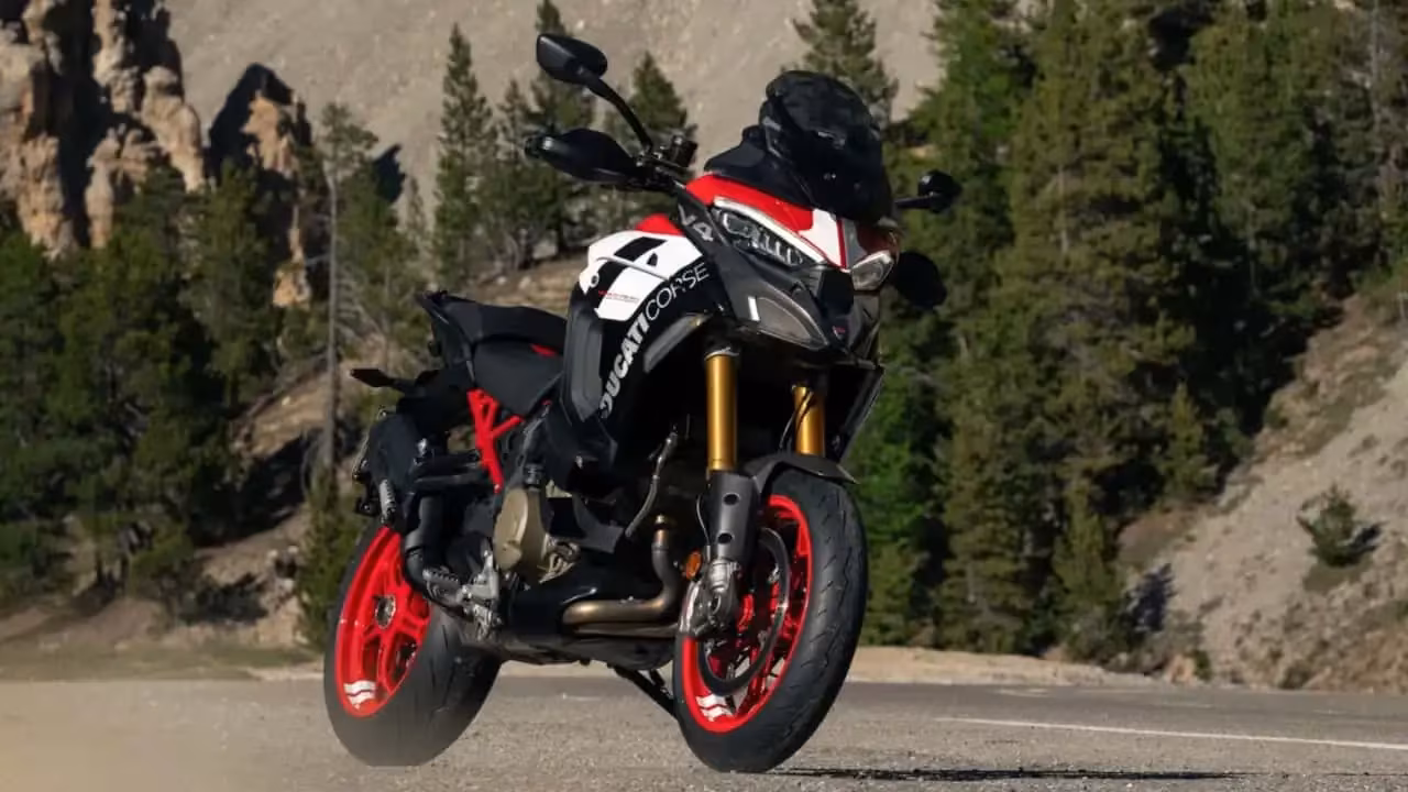 Ducati Multistrada V4 Pikes Peak 2027 с новой гоночной раскраской