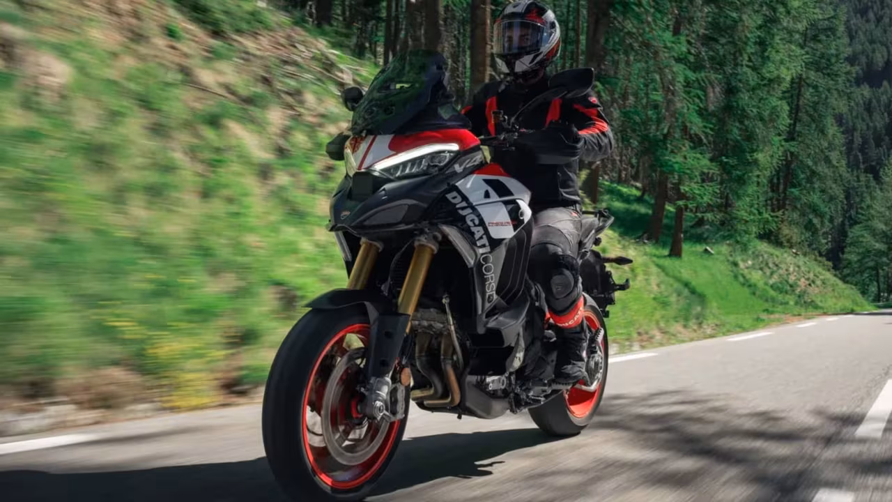 Ducati Multistrada V4 Pikes Peak 2027 с новой гоночной раскраской