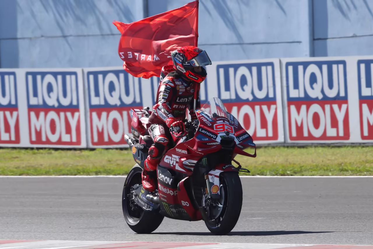 Marc Marquez, Ducati Corse, 2026 San Marino MotoGP © Gold and Goose