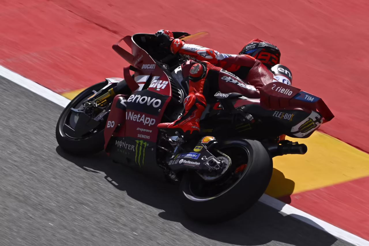Marc Marquez, Ducati Corse, 2026 Aragon MotoGP © Gold and Goose