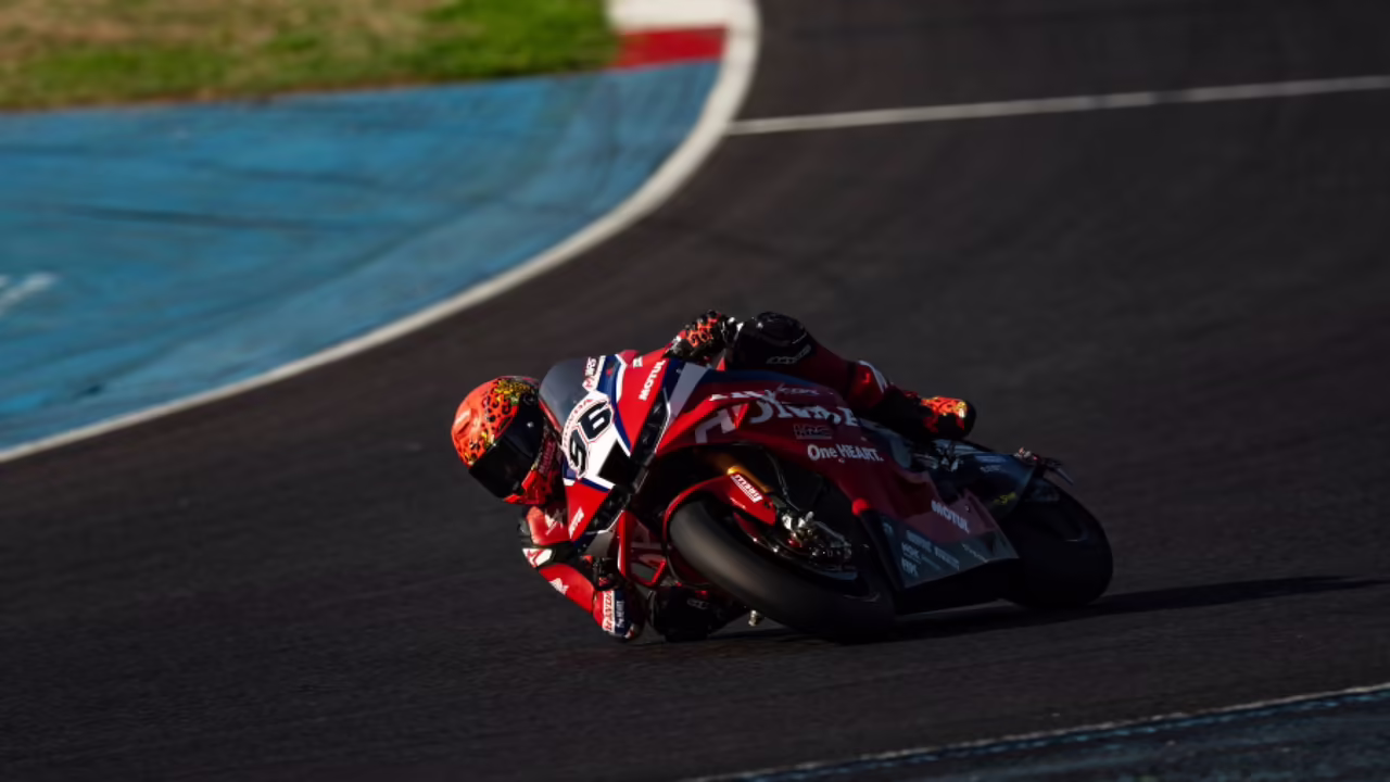 Джейк Диксон на тестах Honda HRC в Маньи-Куре, август 2026