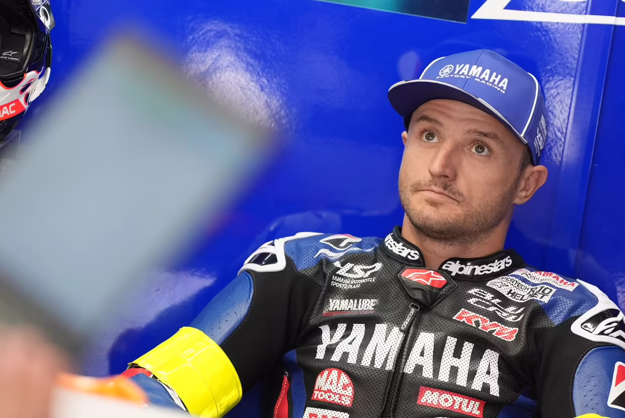 Jack Miller, 2026 Suzuka 8 Hours, pit box. Credit: Yamaha Racing.