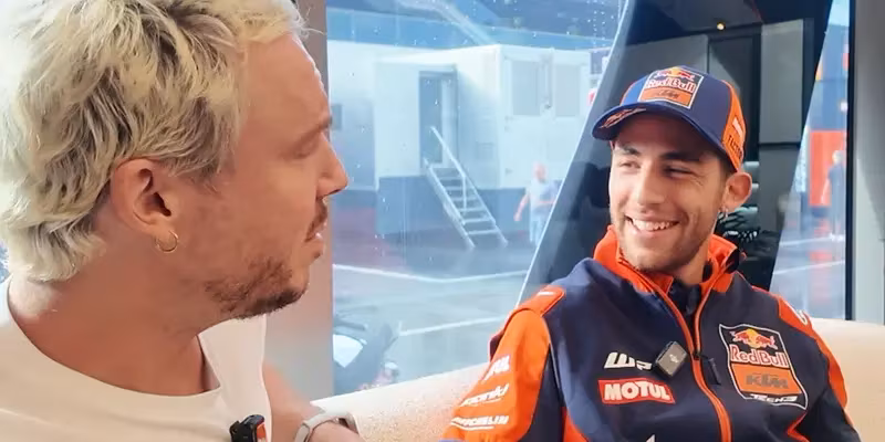 Un momento dell'intervista