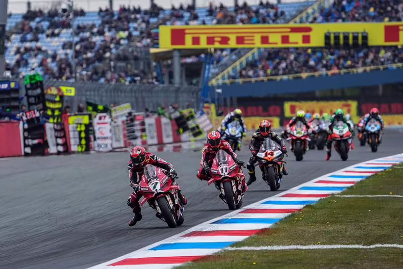 WorldSBK action