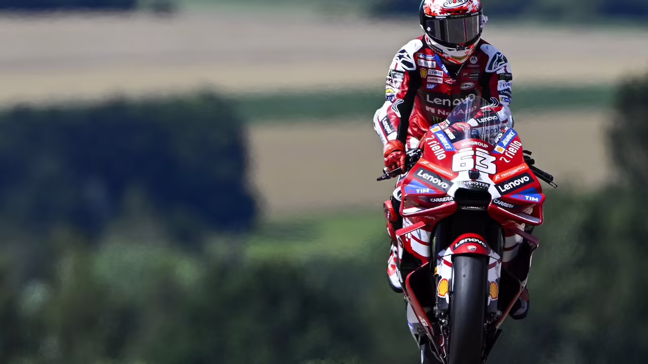 Pecco Bagnaia, Sachsenring MotoGP Sprint. © Gold and Goose