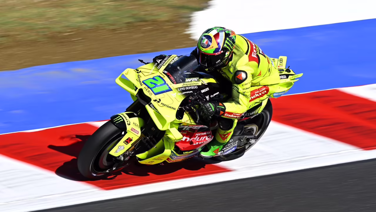 Franco Morbidelli, 2026 Misano MotoGP. © Gold and Goose