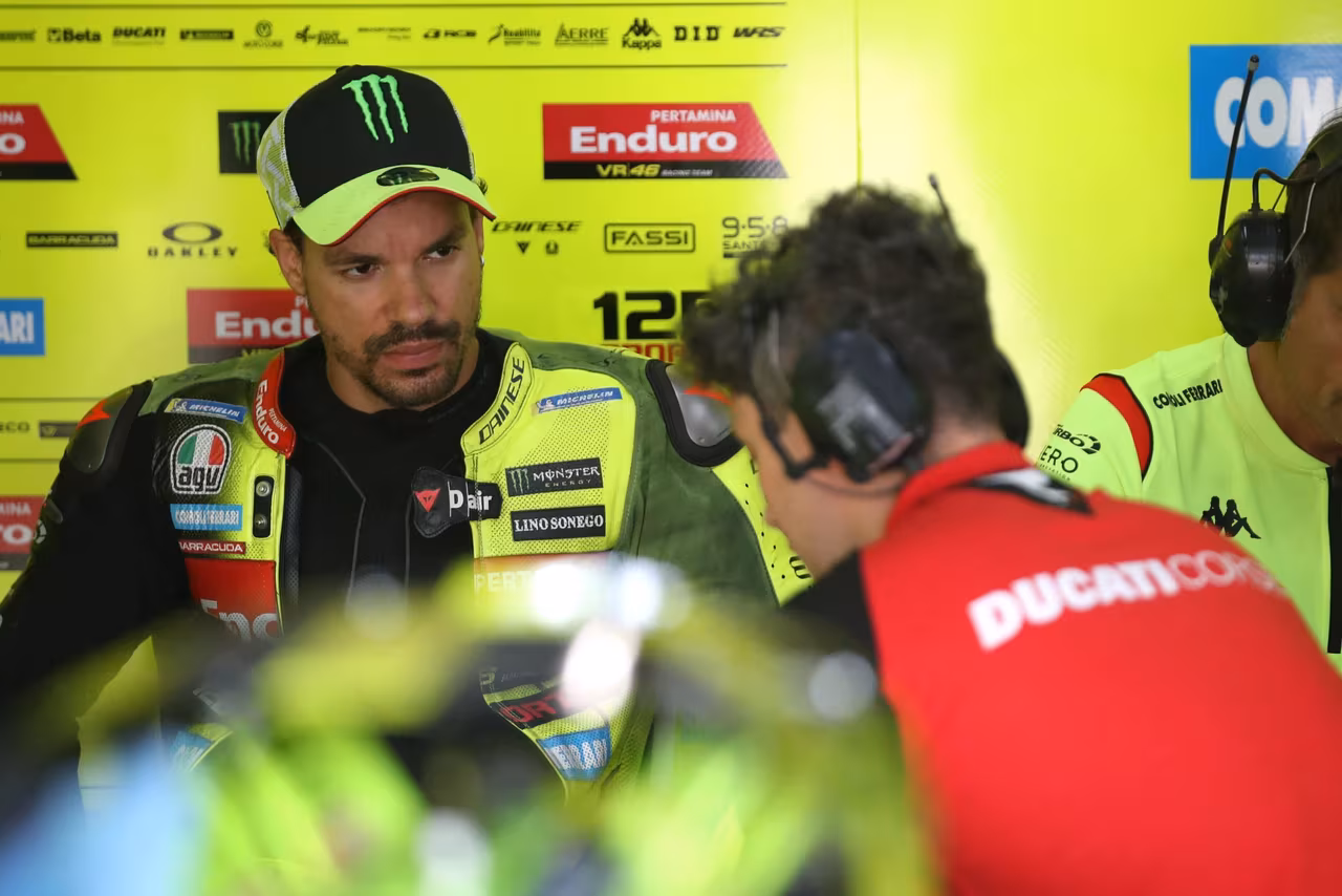 Франко Морбиделли на Ducati VR46 на Гран-при Японии 2026 года