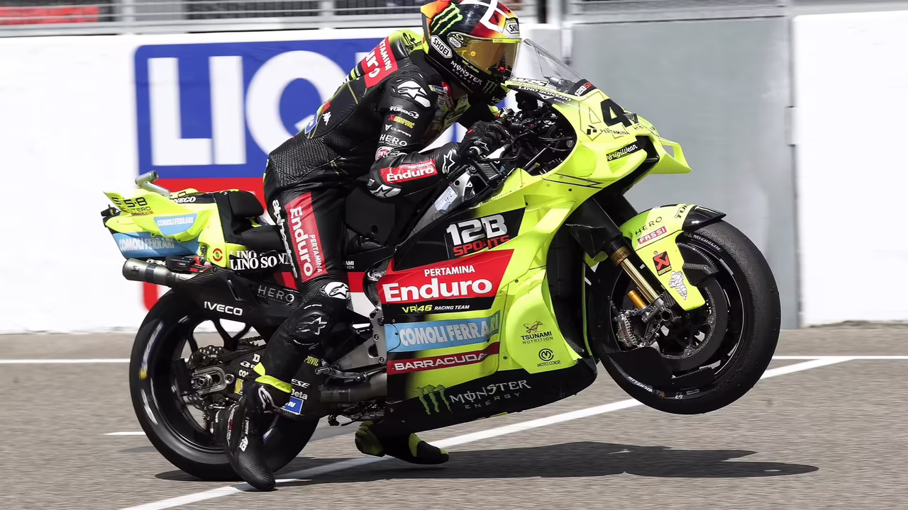 Fabio di Giannantonio, 2026 Sachsenring MotoGP. © Gold and Goose