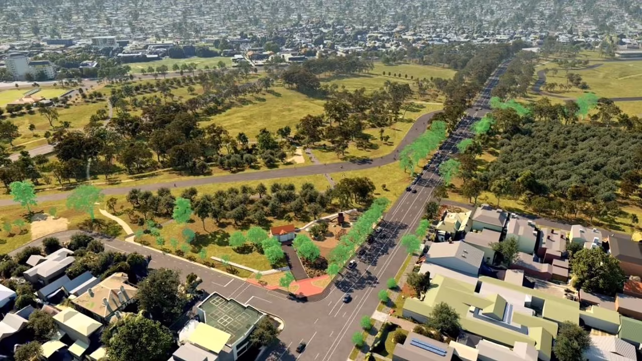 Main track change on latest Adelaide MotoGP circuit design (Government of South Australia).
