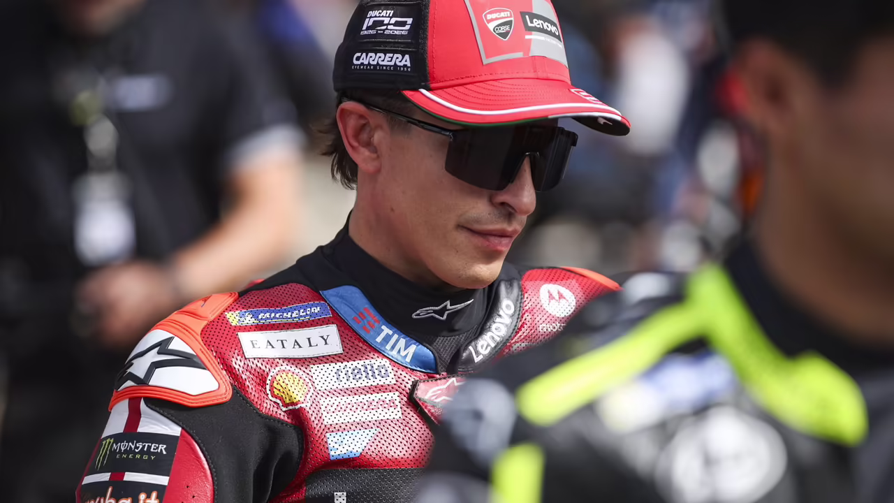 Марк Маркес на Ducati в Гран-при Арагона 2025 года