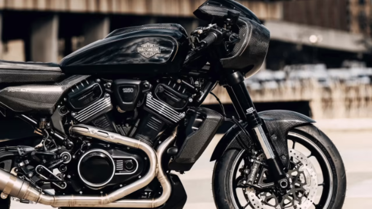 Harley-Davidson RMCR cafe racer concept. Credit: Harley-Davidson.
