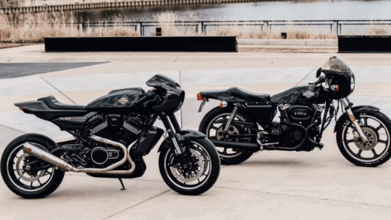 Концепт Harley-Davidson RMCR в облике современного кафе-рейсера