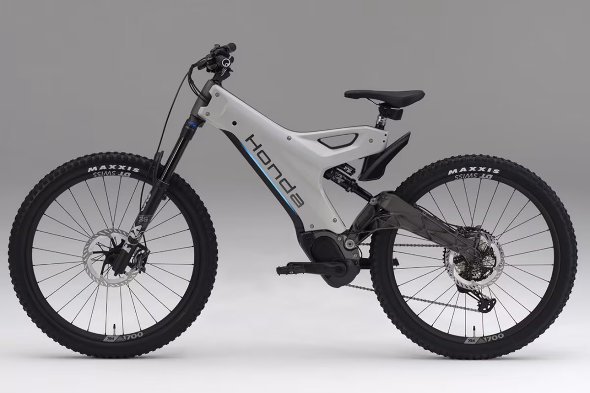 Honda e-MTB Concept - первый горный двухподвес с электромотором от ведущего производитель мотоциклов