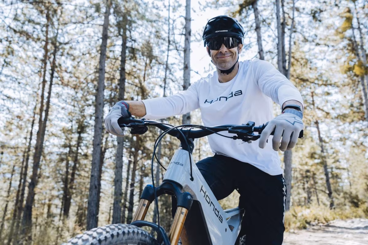 Honda e-MTB Concept, горный двухподвес с электромотором и оригинальной рамой