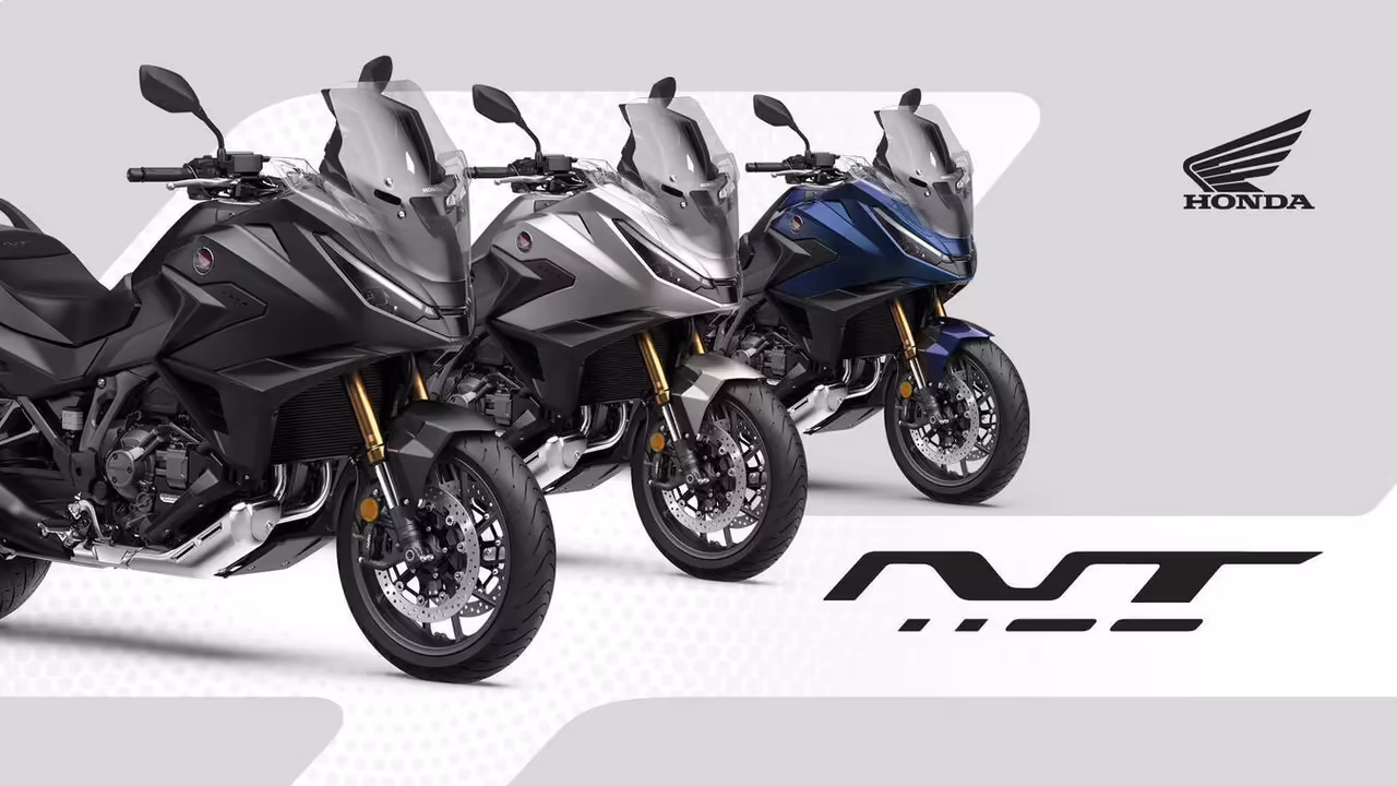 Турэндуро Honda NT1100 2027 модельного года в новом цвете Mat Ballistic Black Metallic