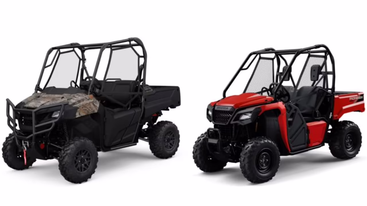 Honda Pioneer 700 и Pioneer 520 2027 модельного года на рабочем выезде