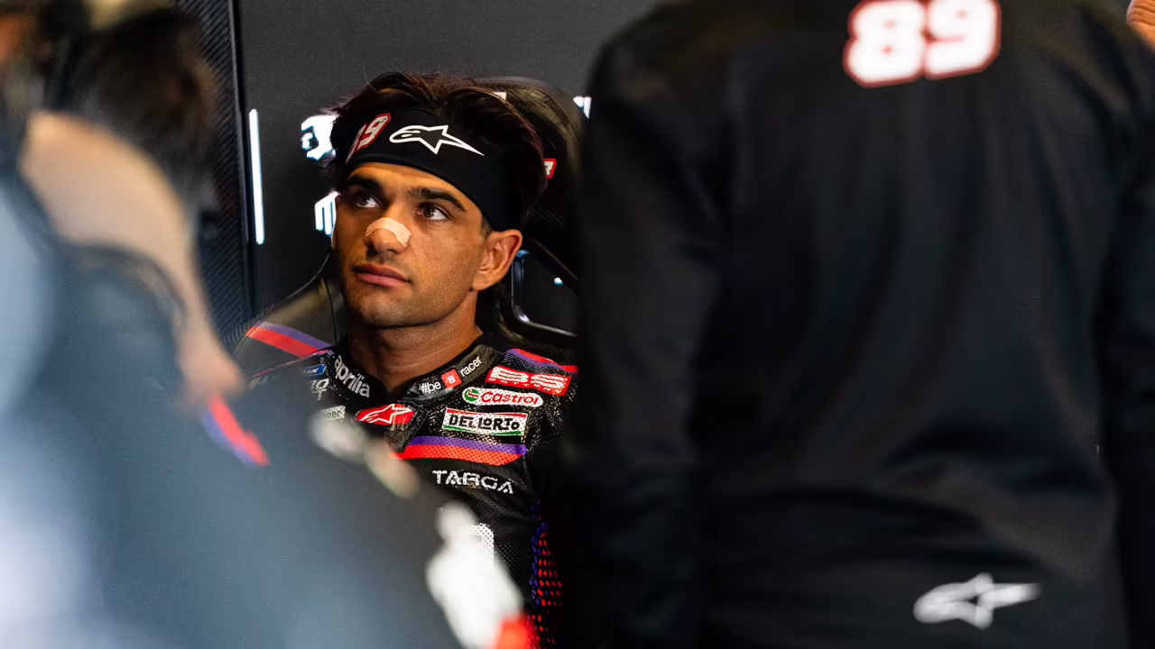 Jorge Martin, 2026 Silverstone MotoGP. © Tony Goldsmith