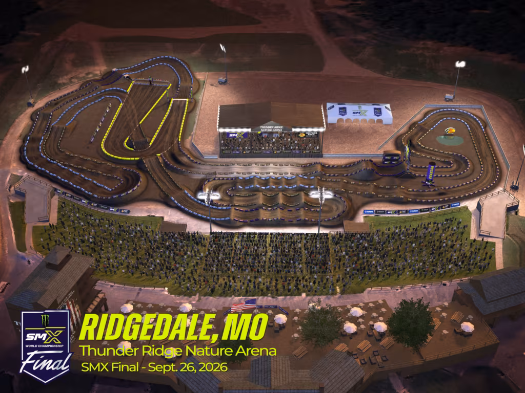 Схема трассы Thunde Ridge Nature Arena в Ридждейле, Монтана