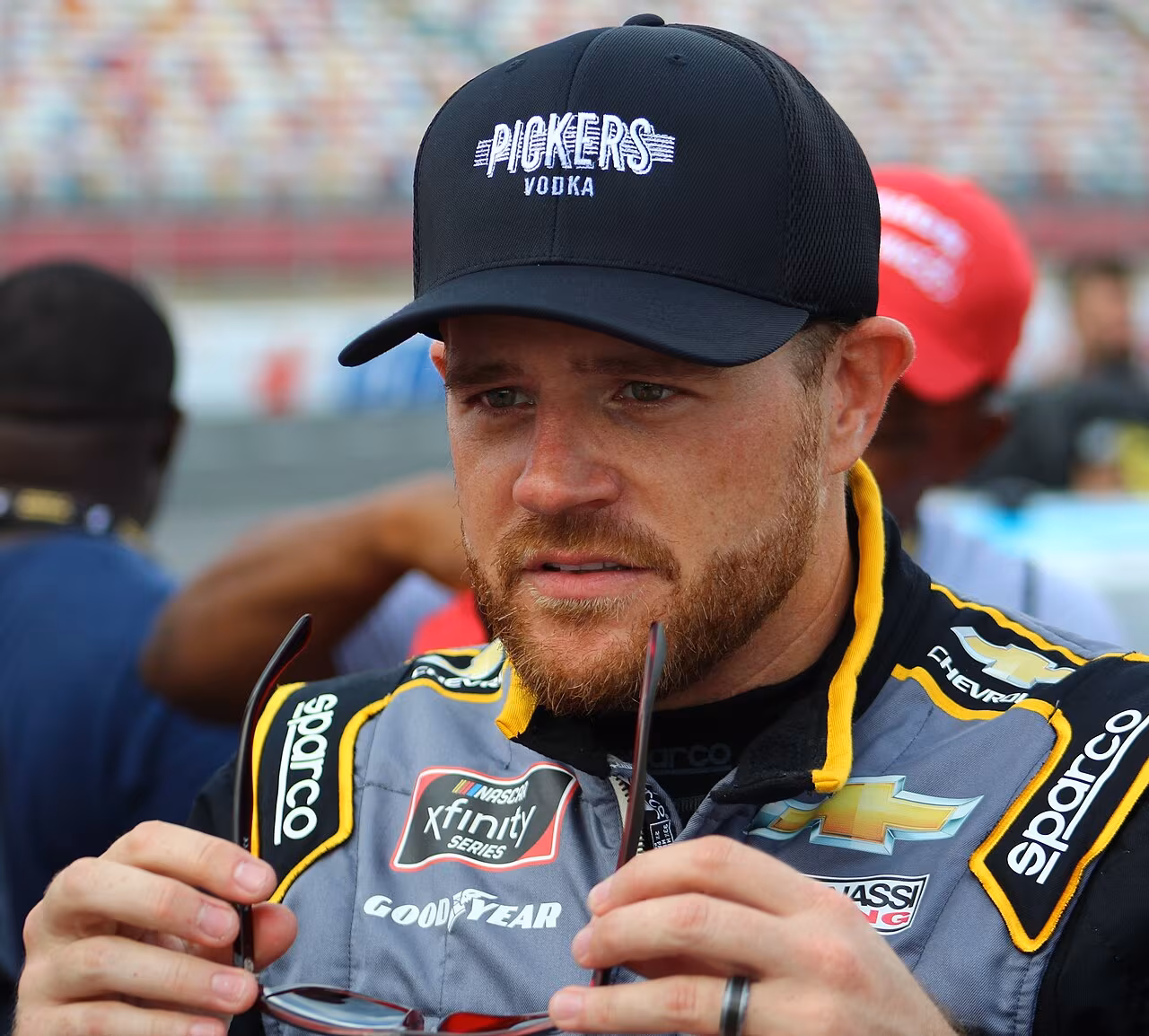 Джастин Маркс на Charlotte Motor Speedway в 2018 году