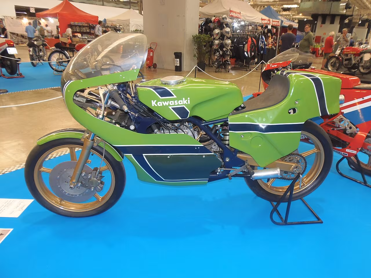 Kawasaki Лоусона, на котором он выиграл чемпионат AMA 250cc 1981 года