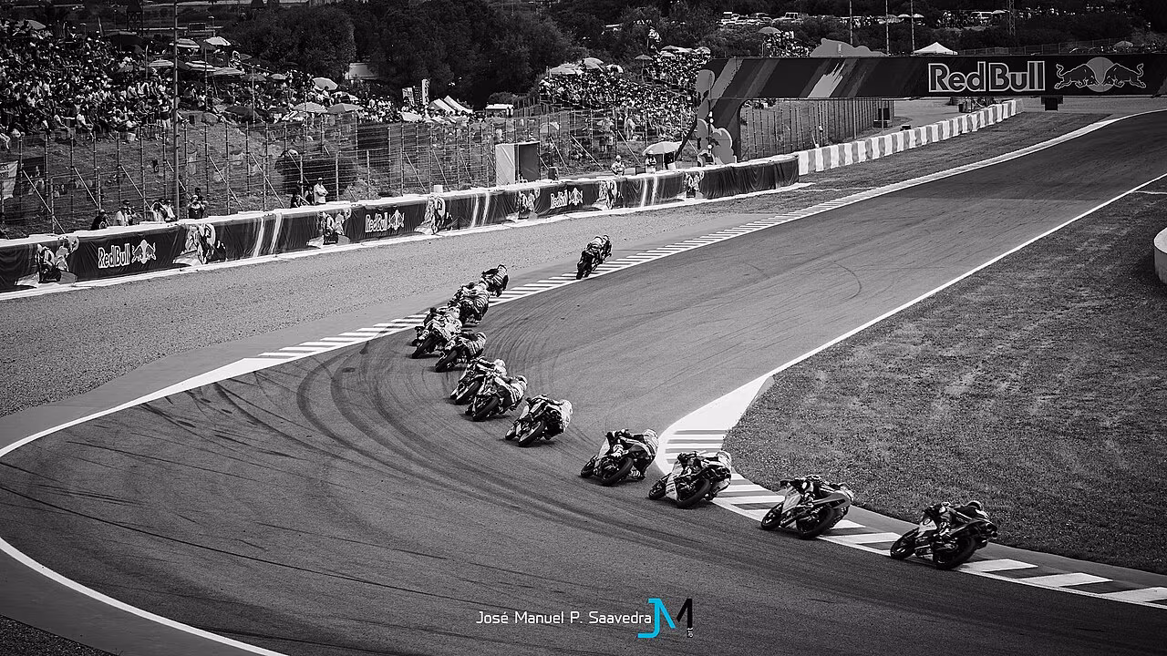 Гонка MotoGP на трассе Херес