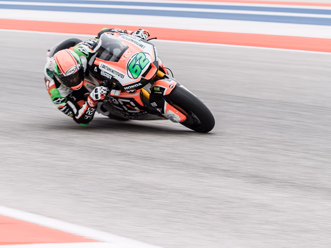 Стефано Манци на Suter команды Forward Racing Team на Гран-при Америк Moto2, 2018 год