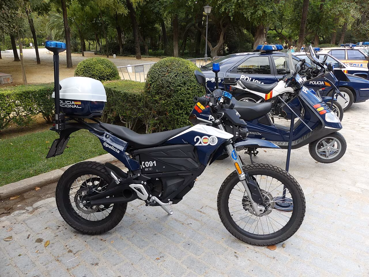 Zero DSR ZF 14.4, использовавшийся полицией в Испании