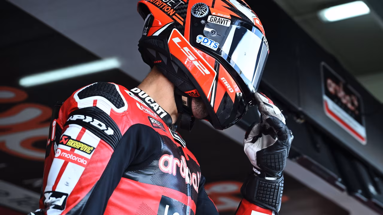 Икер Лекуона на этапе WorldSBK в Хересе в 2026 году