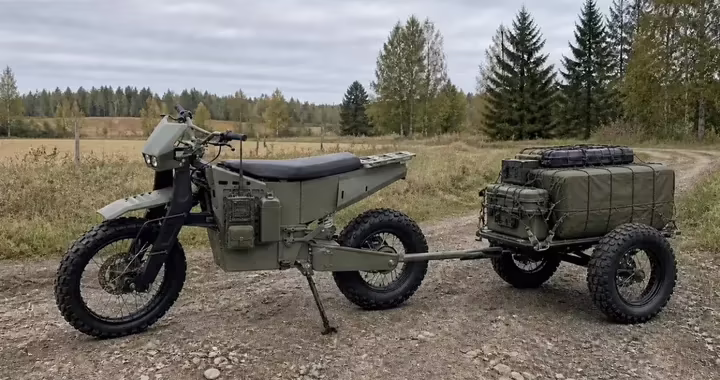 NorthForge Dispatch: la moto elettrica militare con 3 batterie