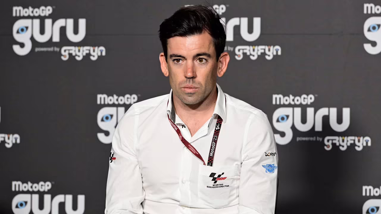 Кармело и Карлос Эспелета в паддоке MotoGP