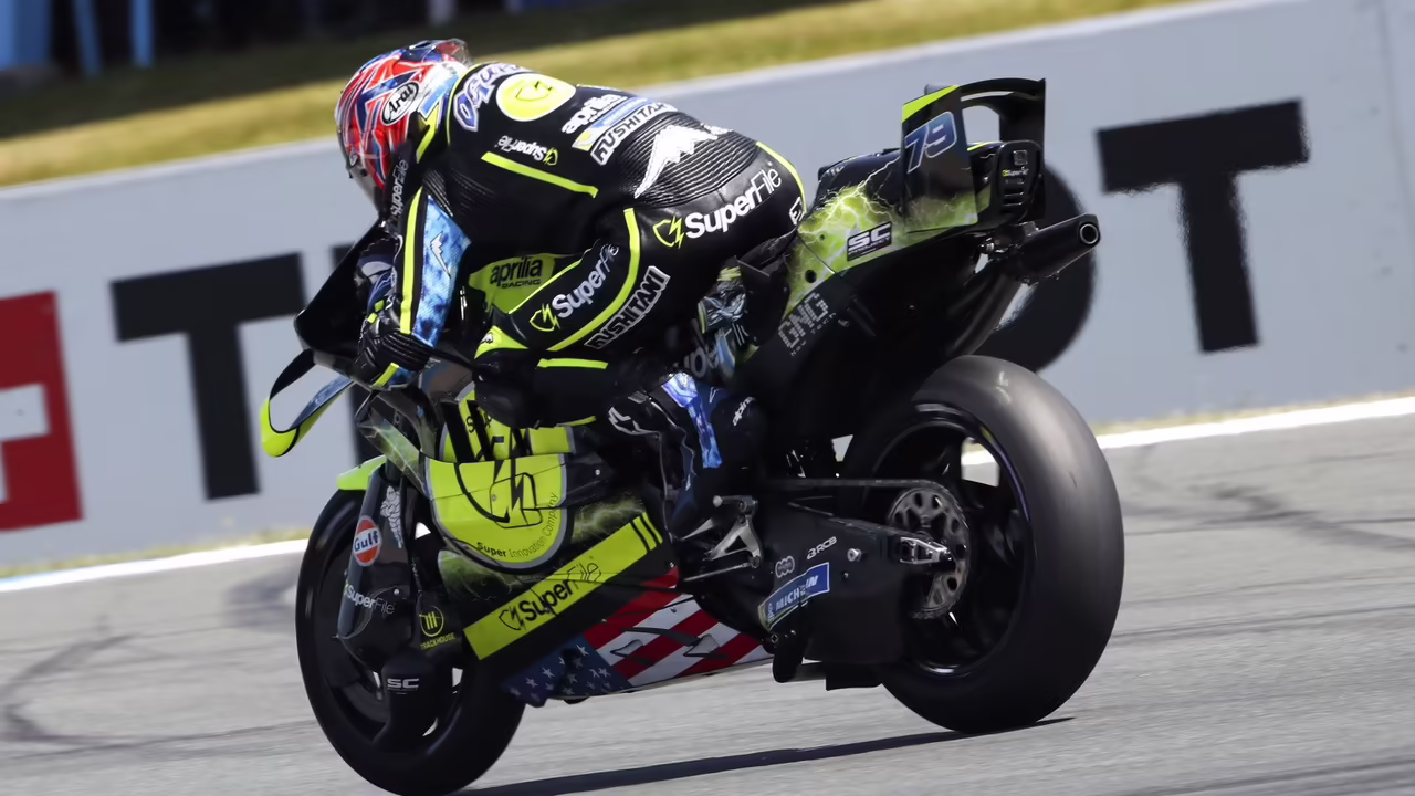 Аи Огура на Trackhouse Aprilia в сезоне MotoGP