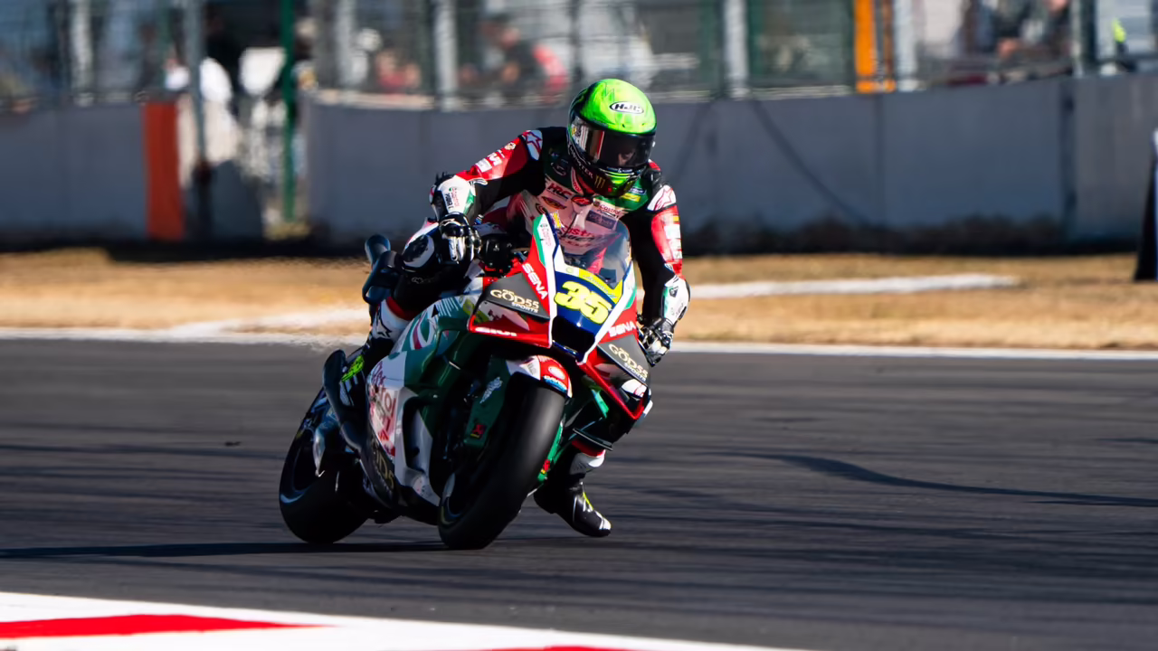 Cal Crutchlow, 2026 Silverstone MotoGP. © Tony Goldsmith