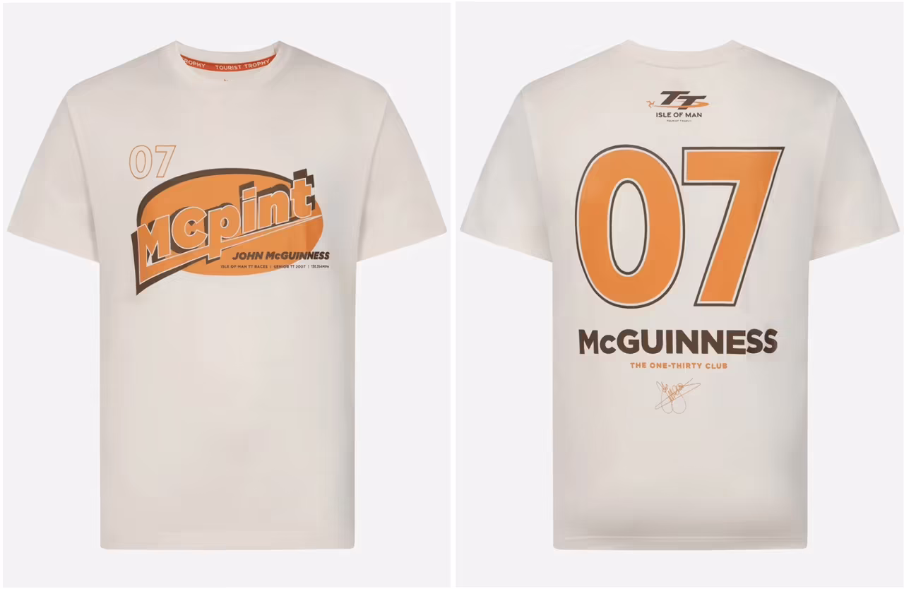 The John McGuinness 'McPint' T-shirt