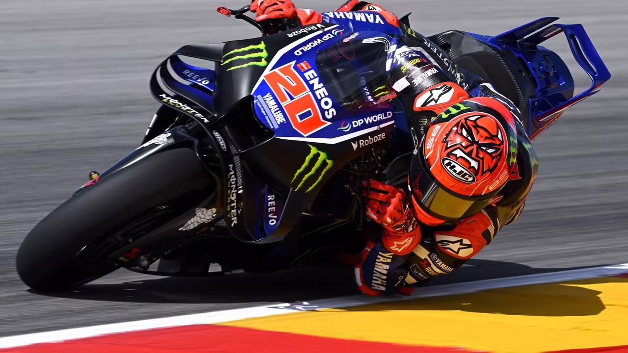 Fabio Quartararo, 2026 Aragon MotoGP. © Gold and Goose