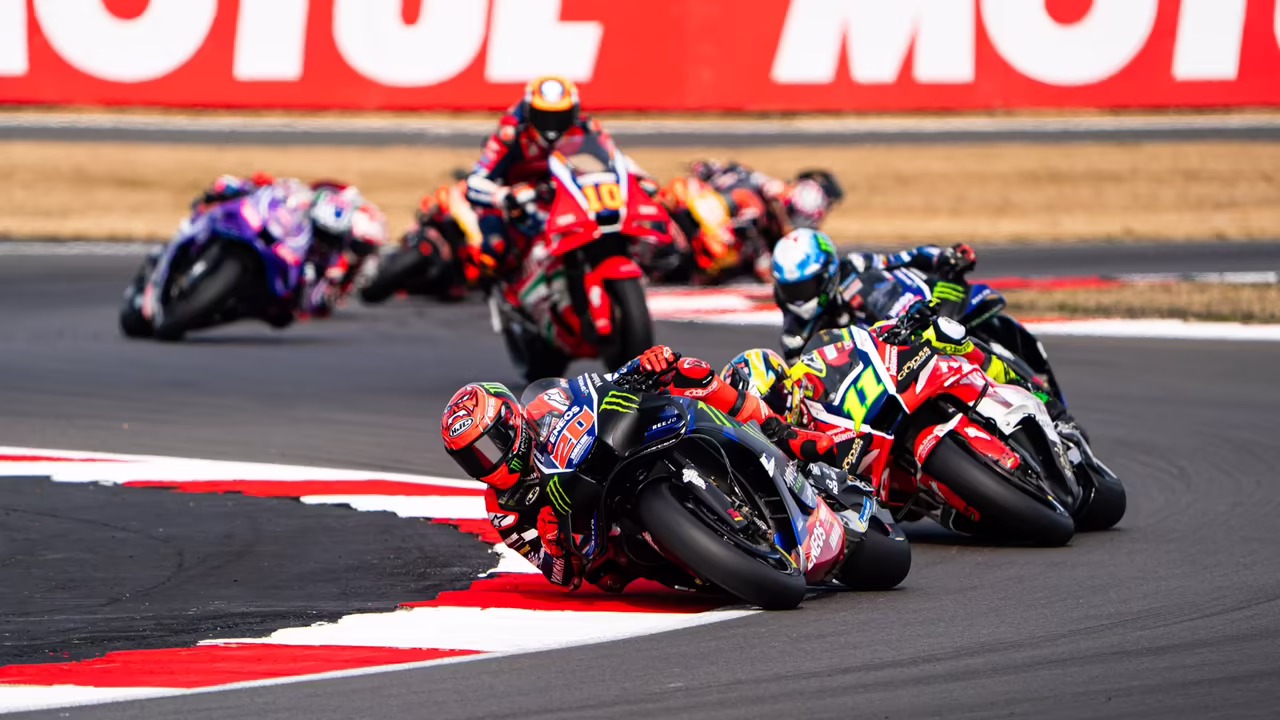 Fabio Quartararo, 2026 Silverstone MotoGP. © Tony Goldsmith