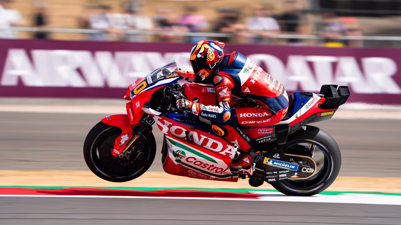 Luca Marini, Silverstone MotoGP. © Tony Goldsmith
