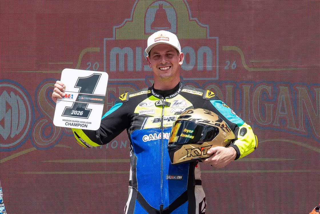 Bryce Kornbau captured the 2026 Hooligan crown at COTA. Photo by Brian J. Nelson.